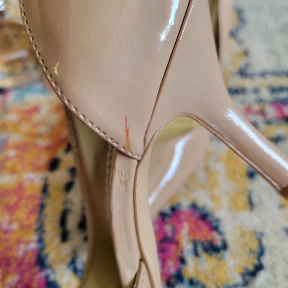 Anne Klein Nude Patent Heels - Picture 11 of 15